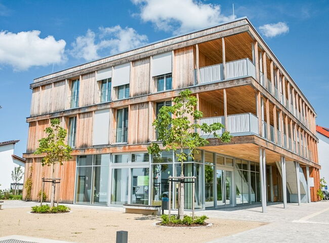 Tagespflege am Puchbergplatz Aussenfassade